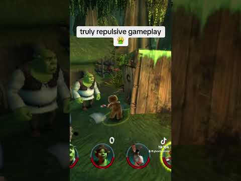 fecal realism in a licensed movie video game is where i draw the line #gaming #shrek #nostalgia