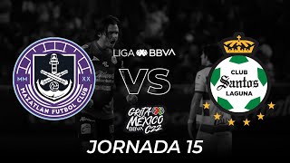 Resumen | Mazatlán vs Santos | Liga BBVA MX | Grita México C22 - Jornada 15