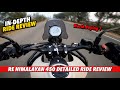 Royal enfield himalayan 450 indepth ride review  performance comfort heating stability