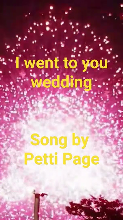 625관련 팝송. I went to you wedding. ㅠㅠ