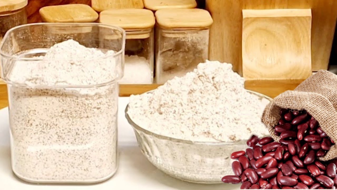 FARINE: Comment Je Réalise Ma Farine De Haricot Rouge