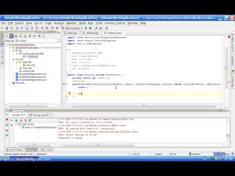 Видеоурок Intellij IDEA Tomcat JSP Servlets