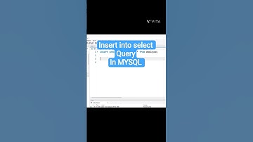 Insert into select query #mysql #mysqltutorials #mysqldatabase #sl #sqlcommands #shortsfeed #viral