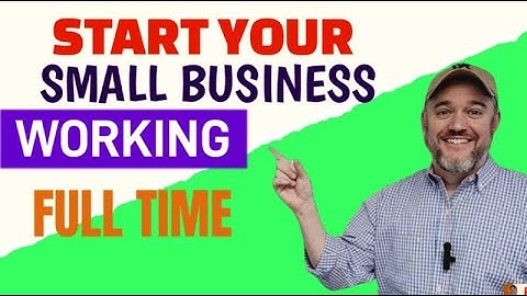 How To Start a Small Business While Working Full Time [ 10 Steps To Launch a business ]