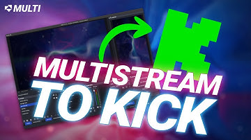 How To Multistream To Kick| Aitum Multi