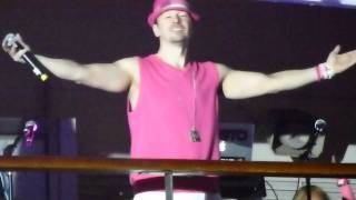 NKOTB Cruise 2011 Pink Night Donnie - I Will Survive