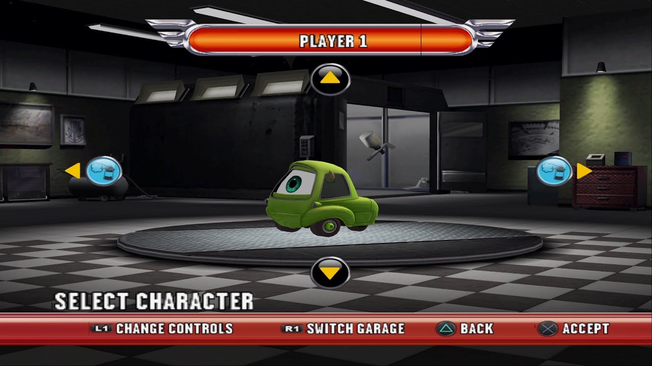 Cars Race O Rama Ps2 Mike Wazowski Gameplay Pcsx2 Youtube 