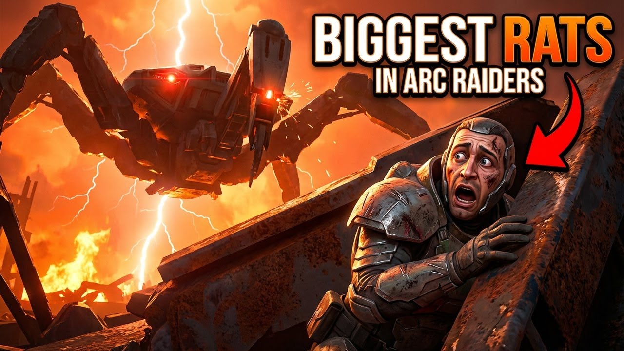 Arc Rats We SHOULDN'T Be Alive Right Now (ARC Raiders Rat Gameplay) - YouTube