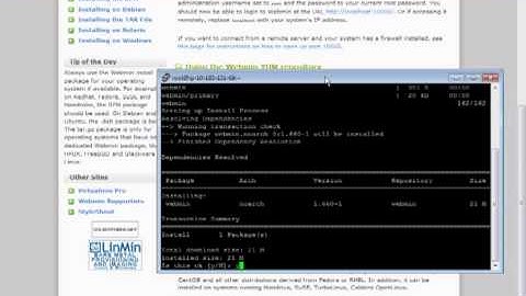 install webmin on centos