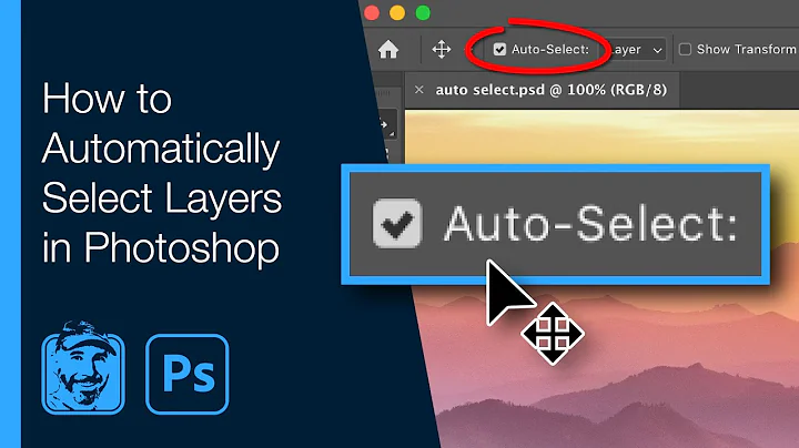 How to Automatically Select Layers in Photoshop