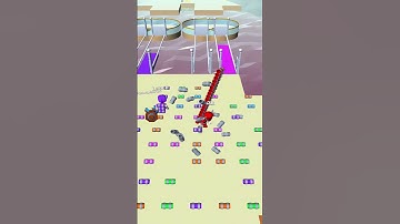 Bridge Race All Levels Gameplay Android,ios Level 890 #shorts