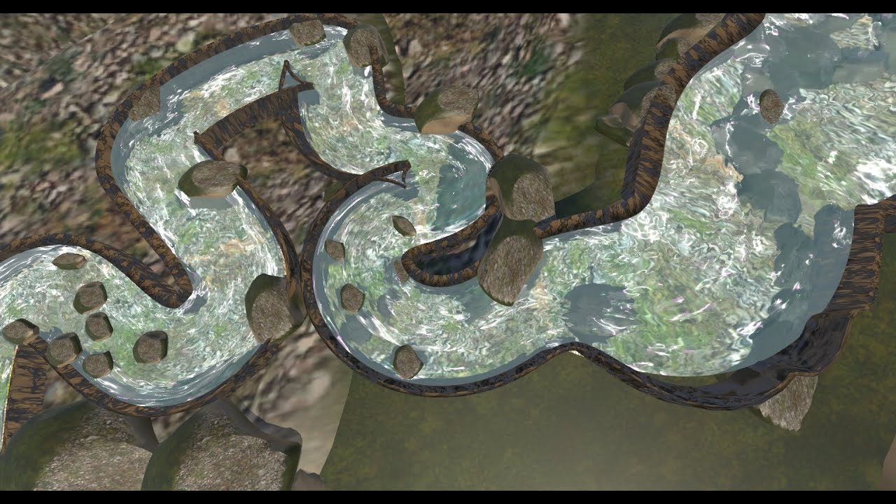 InfiniRIVER - Fluid based water simulator, video preview 36