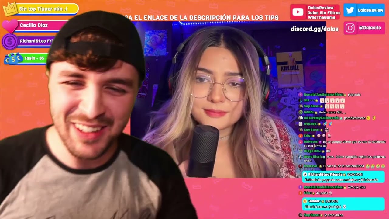 LIVE Dalas Vs La TikToker Feminista de los Osos vs Hombres