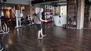 Walking Hamstring Dynamic Stretch