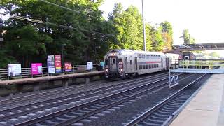 Amtrak ACS-64 #616 and a NJ transit cabcar #7008 have a mini horn battle!