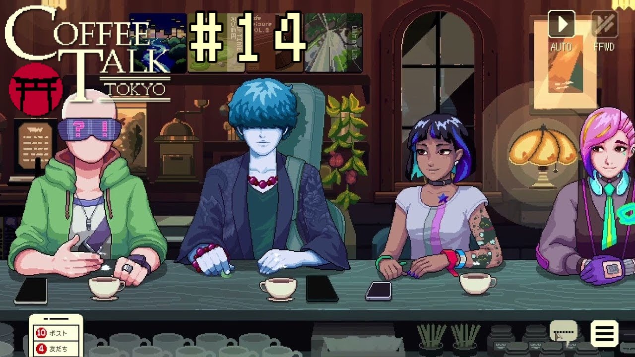 14 Playing the latest Coffee Talk Tokyo - YouTube
