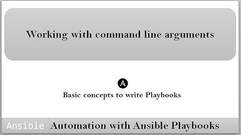 Ansible | one playbook to install any package | command line arguments | Devops | Playbooks