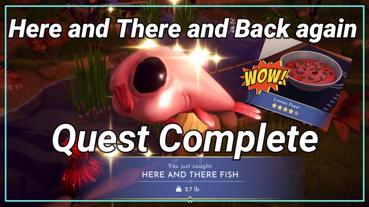 Here and There and Back again Quest Disney DreamLight Valley - YouTube