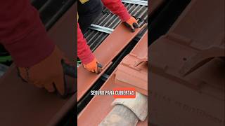 ¿Cómo instalar teja árabe sin mortero?