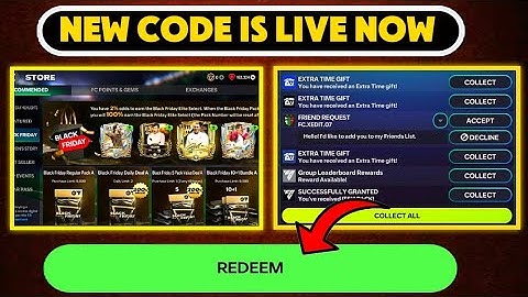 HOW TO GET NEW REDEEM CODES CODIGOS CANJEAR KODE HARI INI BLACK FRIDAY IN EA FC FIFA MOBILE 25 26