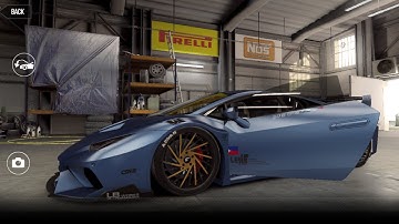 [CSR2] LB Silhouette Huracan Coupe Elite50 tune and shift for 7.40x run🤩