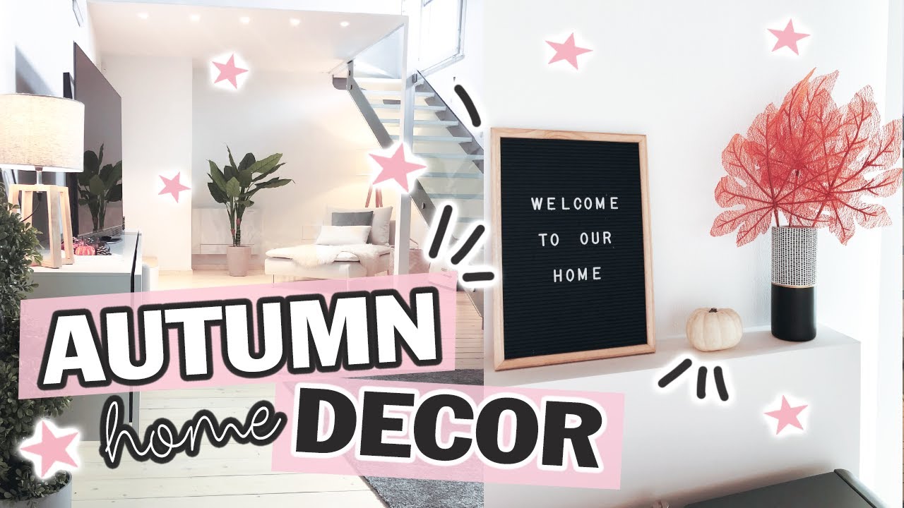 Decoriamo insieme la casa per l'autunno 🍁 + TOUR del SOPPALCO! 🏠