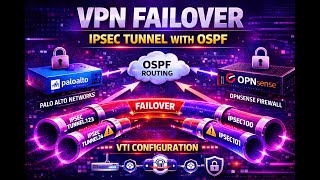 How to Configure Dual VPN Failover: OPNsense & Palo Alto (VTI   OSPF)