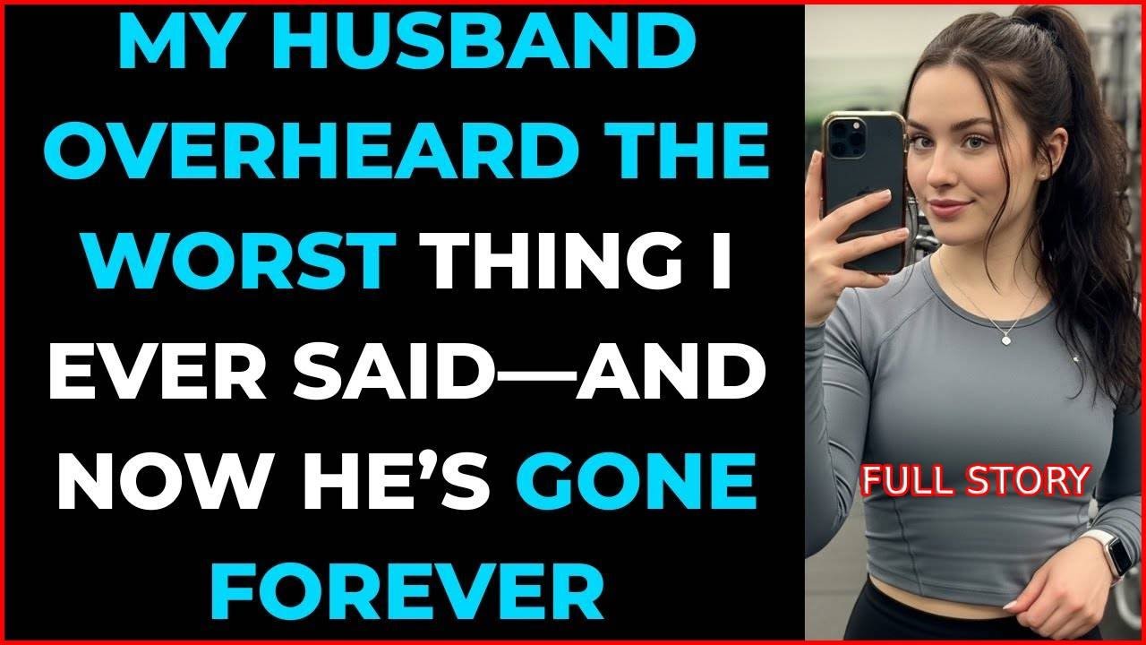 My Husband Overheard the Worst Thing I Ever Said—And Now He’s Gone Forever