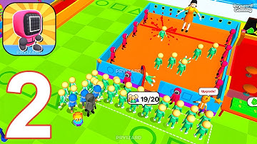 Survival Game Master - Gameplay Walkthrough Part 2 Stickman 456 Survival Game Manager (iOS, Android)