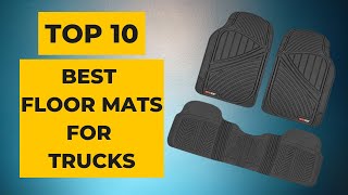 [TOP 10]: BEST FLOOR MATS FOR TRUCKS (HEAVY-DUTY & DURABLE) by Auto Car Portal 292 views 1 year ago 9 minutes, 17 seconds