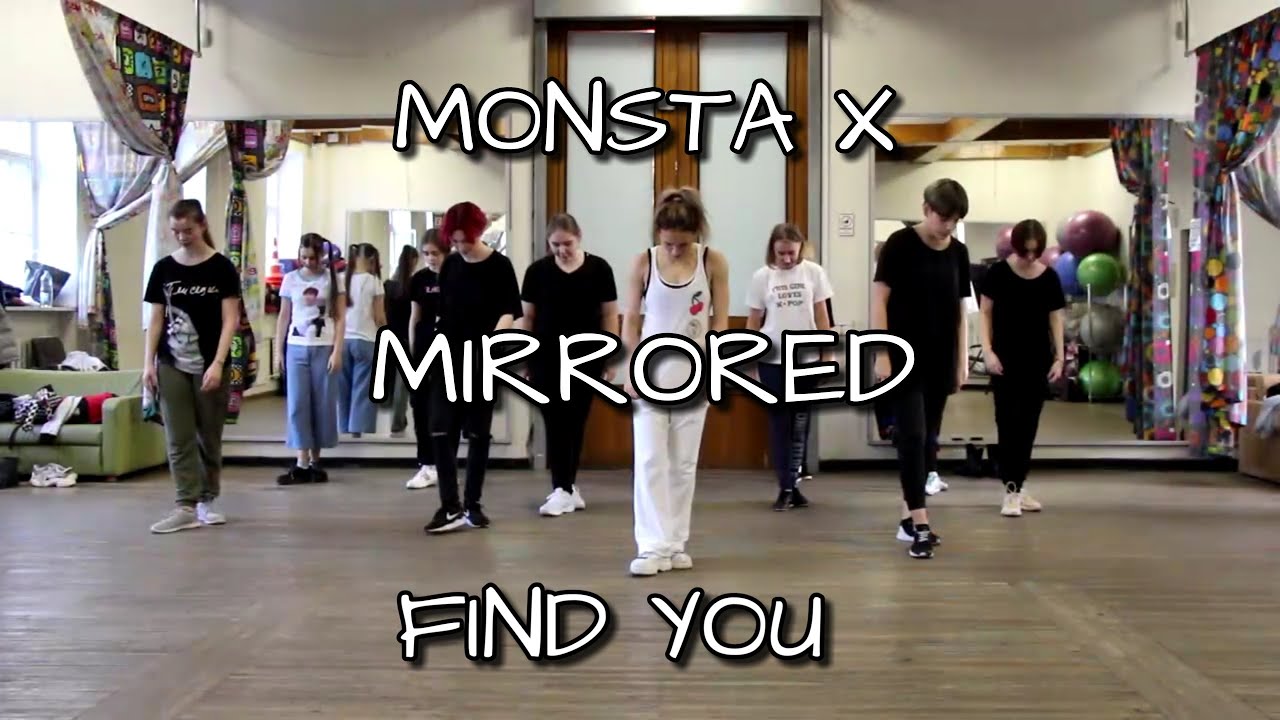 MONSTA X - FIND YOU MIRRORED Dance Tutorial Русский Туториал - YouTube