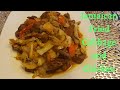 How to Make Jamaican Fried Cabbage with Chicken Criefarmywife Tv