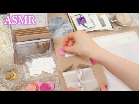 【ASMR】雑貨屋さんの梱包作業✨