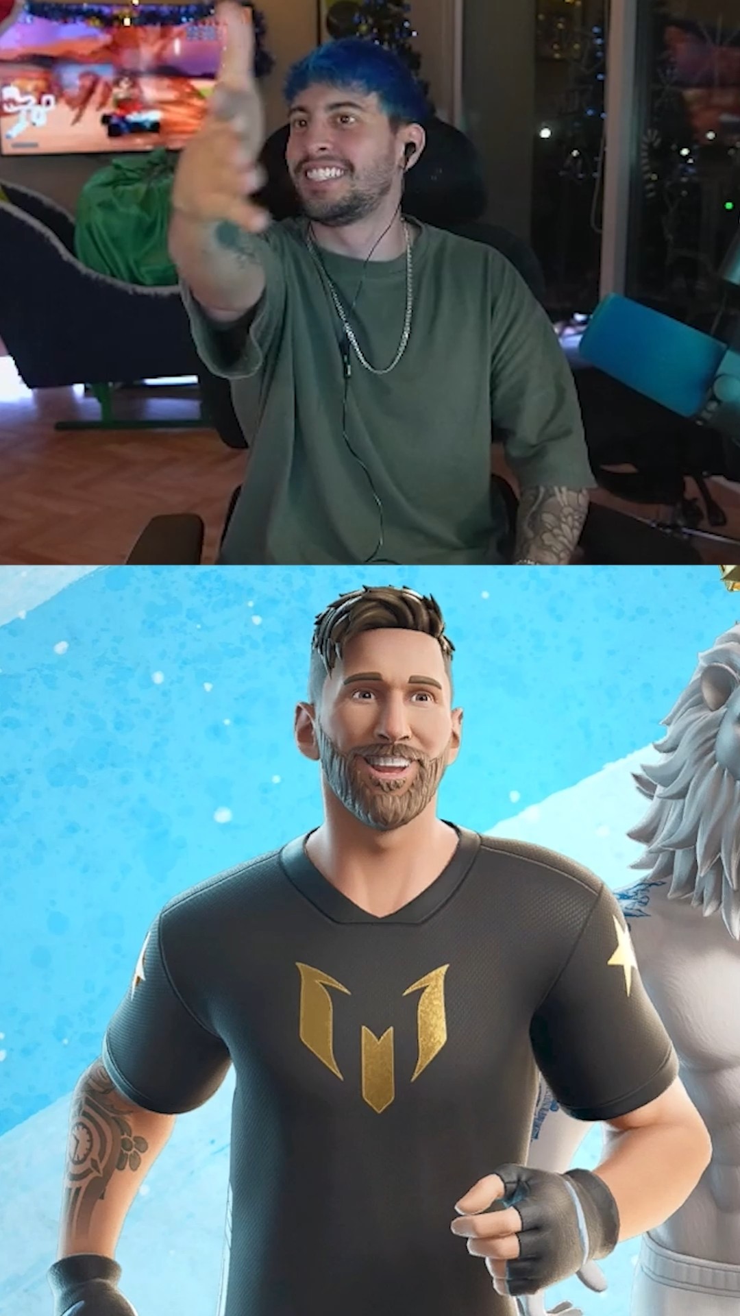 MESSI EN FORTNITE ?