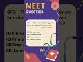 NEET 2020 | 🌿 Root Modifications | Fibrous Roots Explained | NEET MCQ #biologymcq #neetpreparation