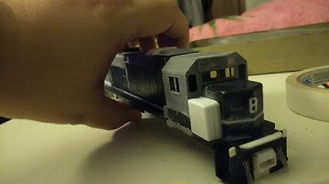 HO Kitbash Rebuilt GP38H-3