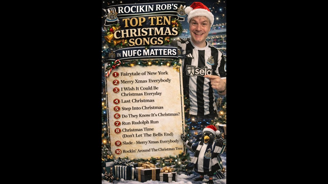 #NUFC Matters Rocking Rob's Xmas Crackers