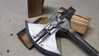 Casting Aluminium  Axe from Skyrim