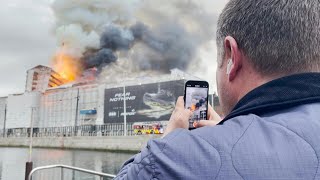 Copenhagen's historic Stock Exchange building on fire | AFP