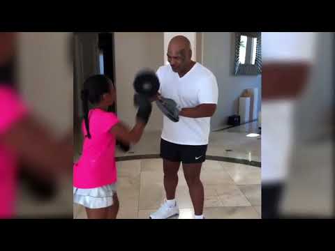 Mike Tyson Training His Son & Daughter