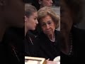 Princess Leonor And Queen Sofia At Princess Irene Of Greece Funeral