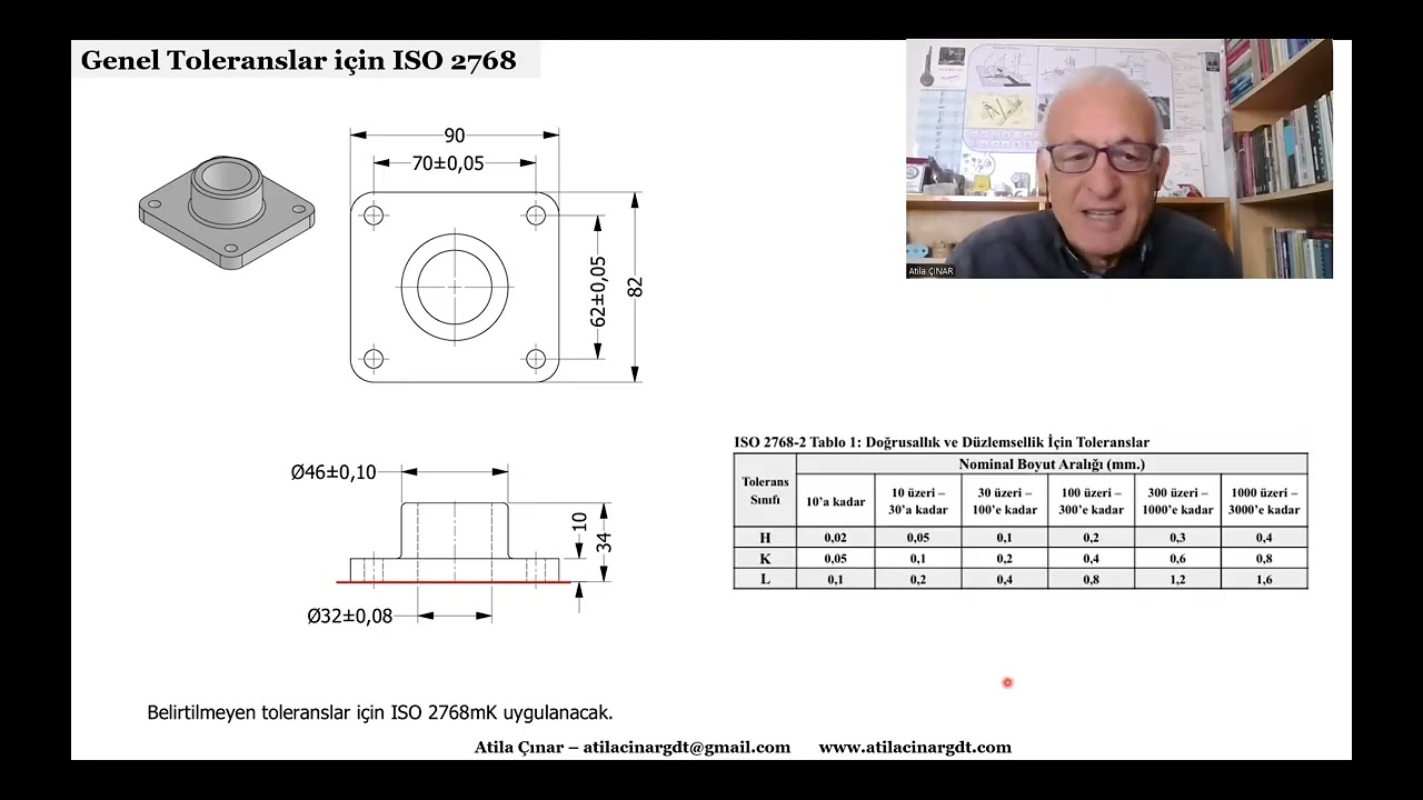 ISO 2768 Standardı'nın az Bilinen 2. Bölümü / Part 2 of ISO 2768 Standard That is Not Well Known