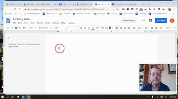 How to Use Google Docs for Diary Project