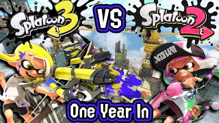 Splatoon 3 vs Splatoon 2: One Year In