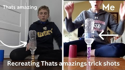 Recreating thats amazings cap flip on a dice stack