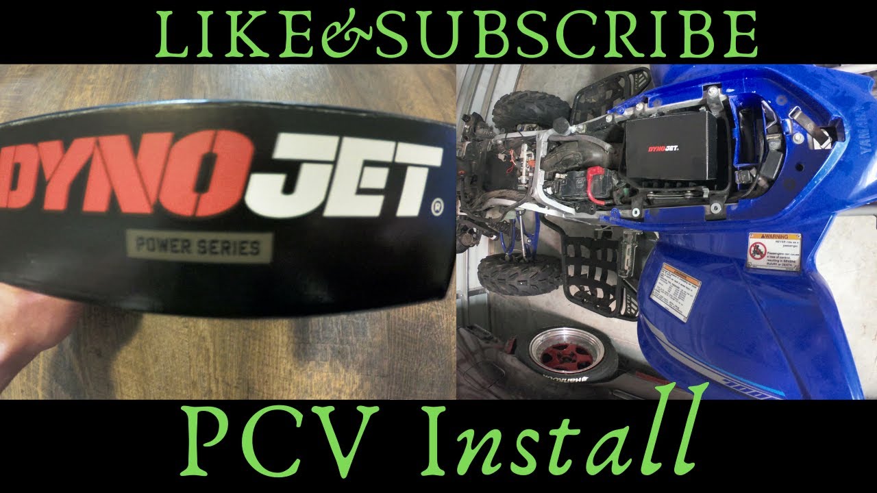 How to install PCV on a 2020 raptor 700r - YouTube