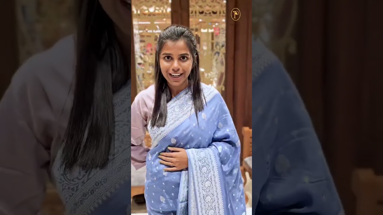 Banarsai Crepe Saree 