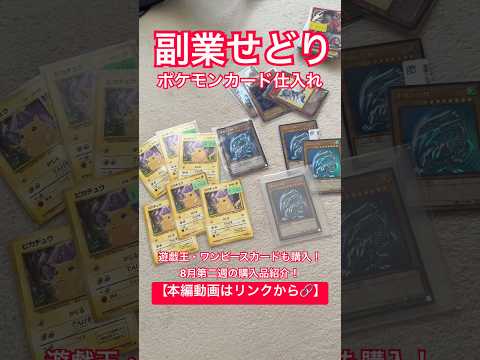 #ポケカ #ポケモンカード #ポケモン #pokemon #ピカチュウ #pikachu #遊戯王 #青眼の白龍 #ワンピースカード #ワンピース #ONEPIECE #トレカ #せどり #副業