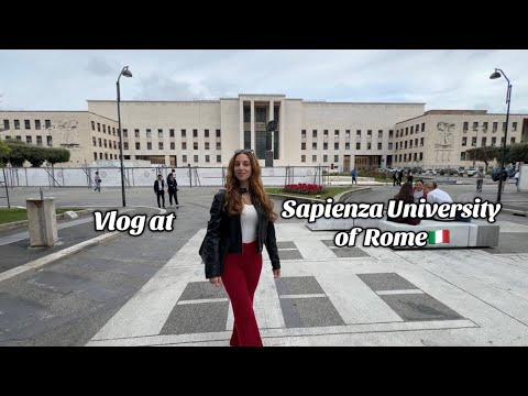 Vlog an der Sapienza Universität Rom | Campusrundgang | Wie ist mein Eindruck?
