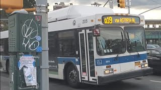 MTA New York City Bus: M60 Q19 & Q101 Buses Action @ Astoria Blvd And Steinway Street